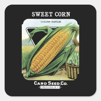 Corn Seed Packet Label