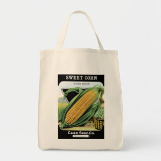 Corn Seed Packet Label Tote Bag