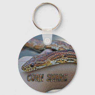 CORN SNAKE KEY RING