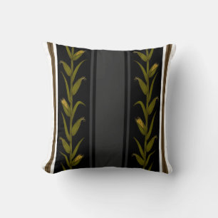 Corn Stalk Pillow - Dark