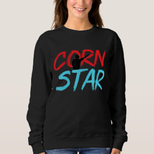 Corn Star Cornhole Player Cornhole Champion Team Sweatshirt
