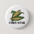 Corn Star Funny Vegetable Pun BBQ Humour