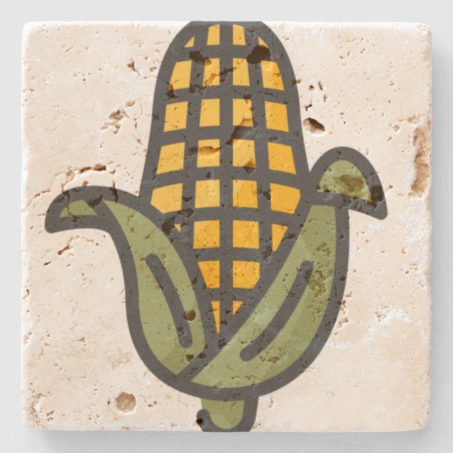 corn stone coaster (Front)