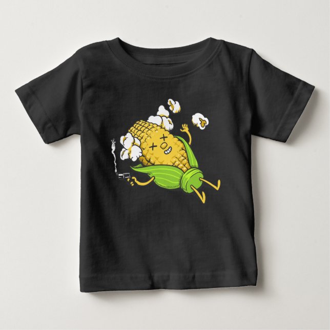 Corn Suicide Cute Baby Boy Girl Halloween 2023 T-Shirt (Front)