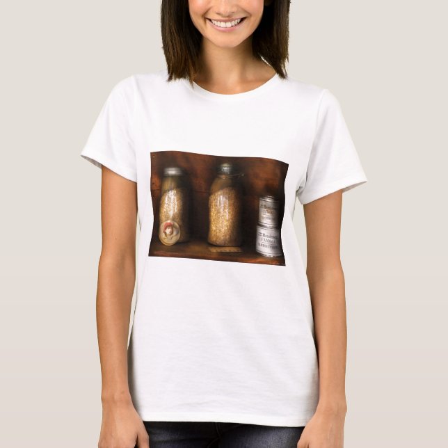 Corn, Yams, and Oatmeal T-Shirt (Front)