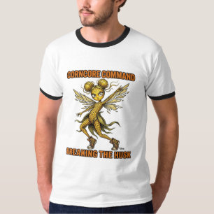 Corncore Command Breaking The Husk T-Shirt