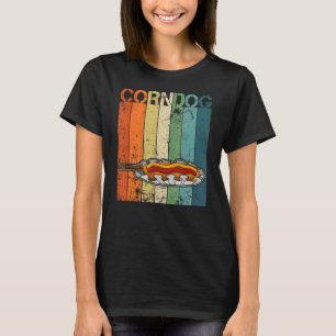 Corndog American Cuisine Takeaway Food Us Fast Foo T-Shirt