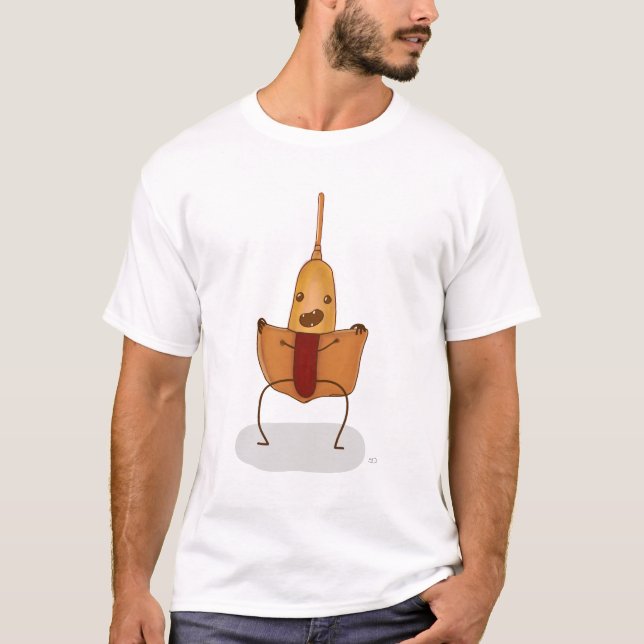 Corndog Flasher T-Shirt (Front)