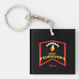 Cornea Graft Corneal Transplant Survivor Key Ring