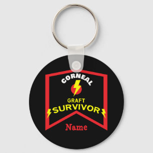 Cornea Graft Corneal Transplant Survivor Key Ring
