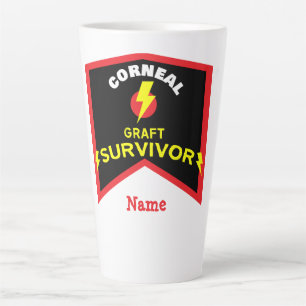 Cornea Graft Corneal Transplant Survivor Latte Mug