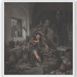 Cornelis Bega - The Alchemist