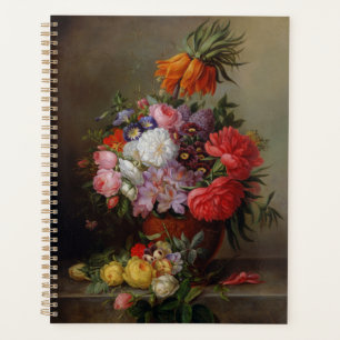 Cornelis Johannes van Hulsteijn Vase with Flowers Planner
