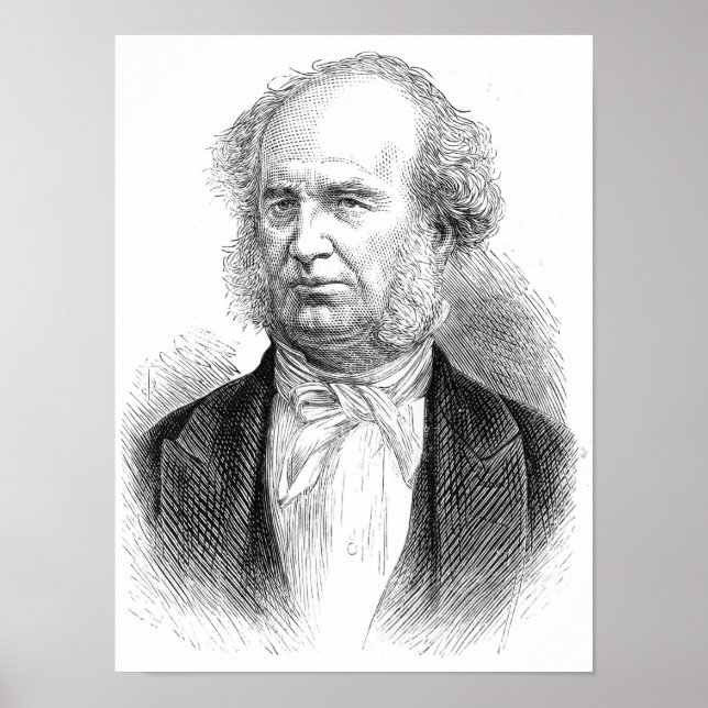 Cornelius Vanderbilt, c.1877 Poster (Front)