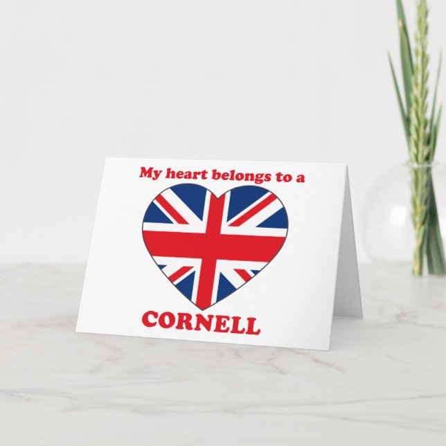 Cornell Holiday Card (Front)
