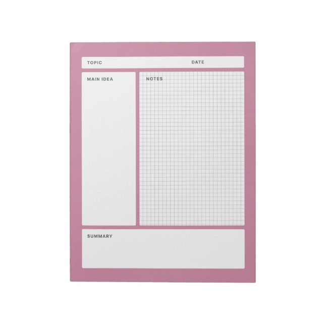 Cornell Notes (Graph) (Rotated)