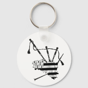 Cornemuse Bretonne Key Ring