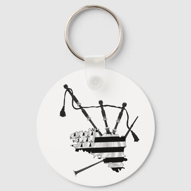 Cornemuse Bretonne Key Ring (Front)