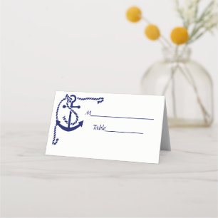 Corner Anchor with Rope Escort Card