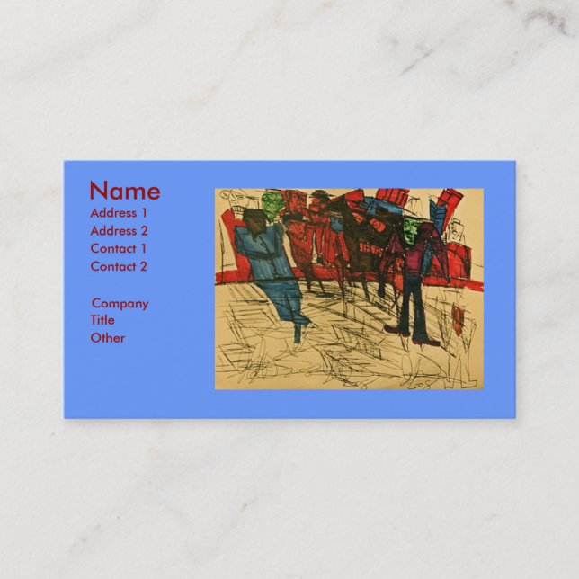CORNER CREW BUSINESS CARD (Front)