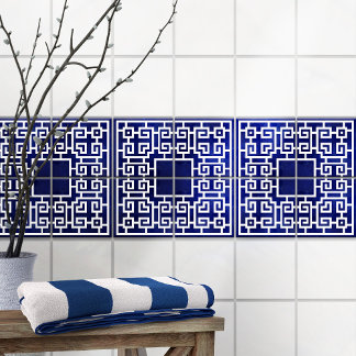 Corner Greek Meander - Greek Key Ornament Tile