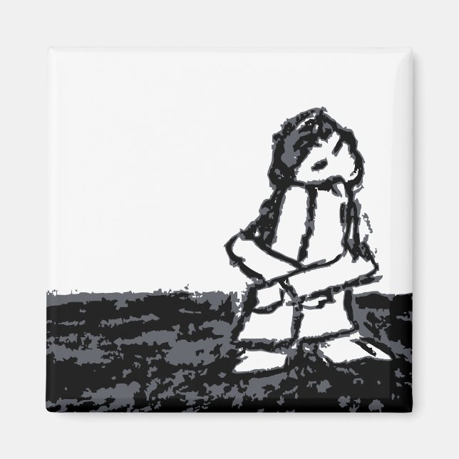 corner kid magnet (Front)