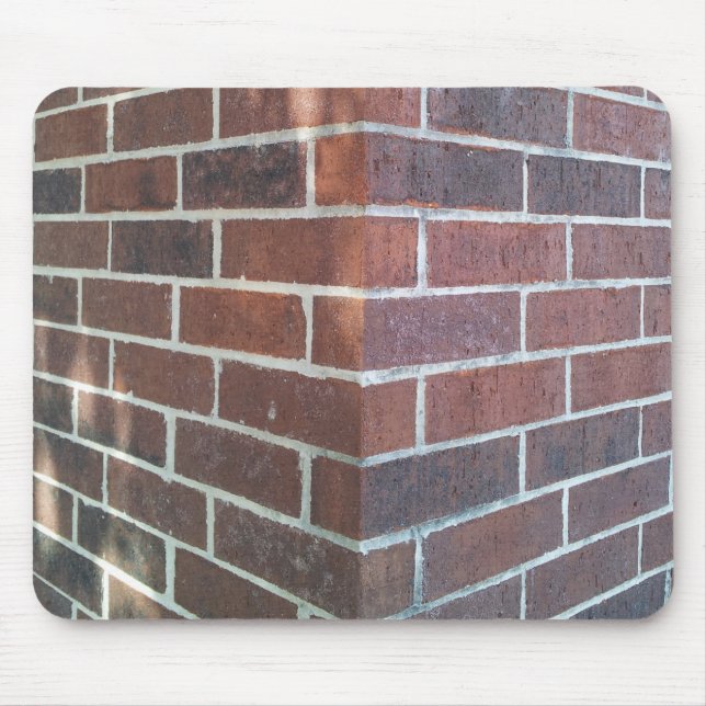 Corner of a Red Brick Building. Mouse Pad (Front)