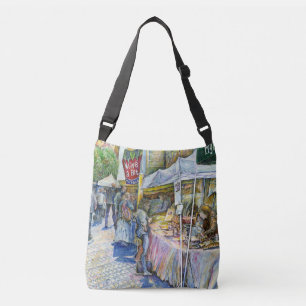 Corner of Flying Pig Farm and Wine a Bit. Crossbody Bag