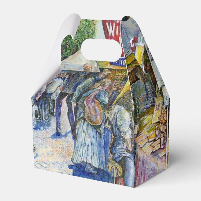 Corner of Flying Pig Farm and Wine a Bit. Favour Box (Back Side)