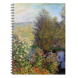 Corner of the Garden at Montgeron - Claude Monet - Notebook