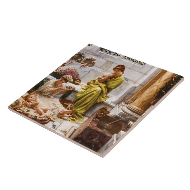 Corner Of The Marketplace Tile (Side)