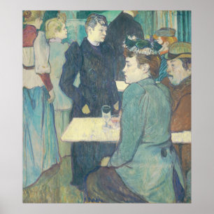 Corner of the Moulin - Toulouse-Lautrec Fine Art Poster