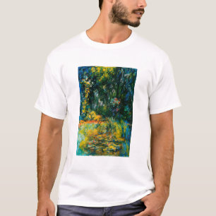 Corner of the Nympheas Basin - Claude Monet - c191 T-Shirt