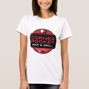 Corner Pocket Bar and Grille - RED T-Shirt