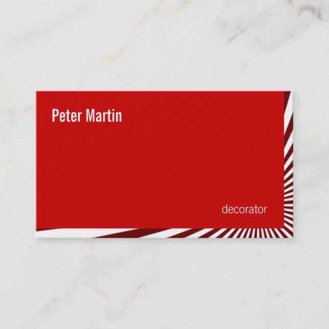 Corner Reds Re-Burst Card (Front)