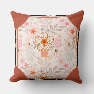 Cornerstone Blossom Orange Cushion