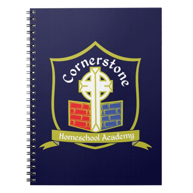 Cornerstone Homeschool Academy  Notebook (Front)