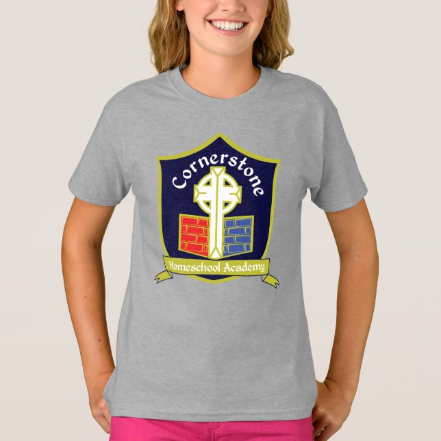 Cornerstone Homeschool Academy  T-Shirt (Front)