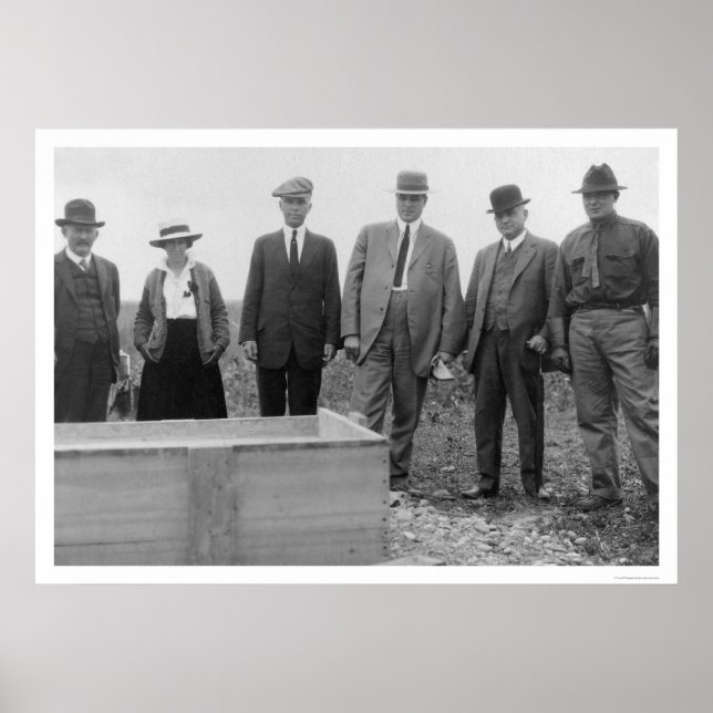 Cornerstone of University of Alaska 1916 Poster (Front)