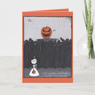 Cornfield Pumpkinhead Card