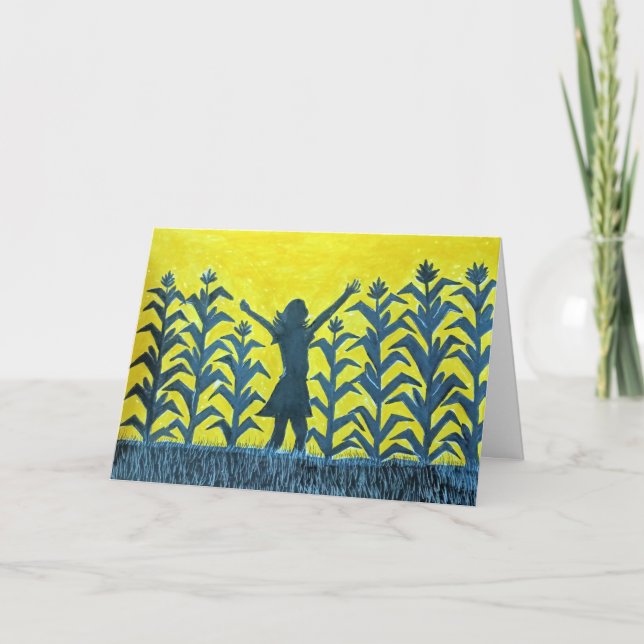 Cornfield Reverie  Card (Front)
