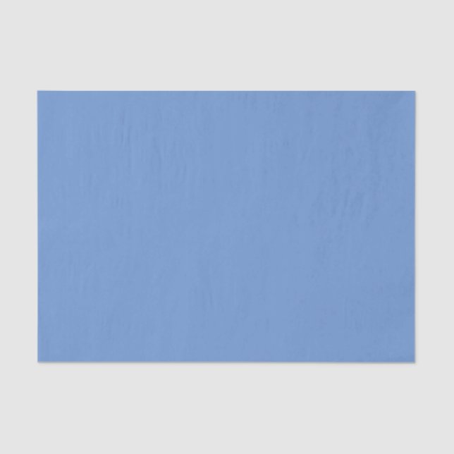 Cornflowe Blue Wedding Tissue Paper (Front)
