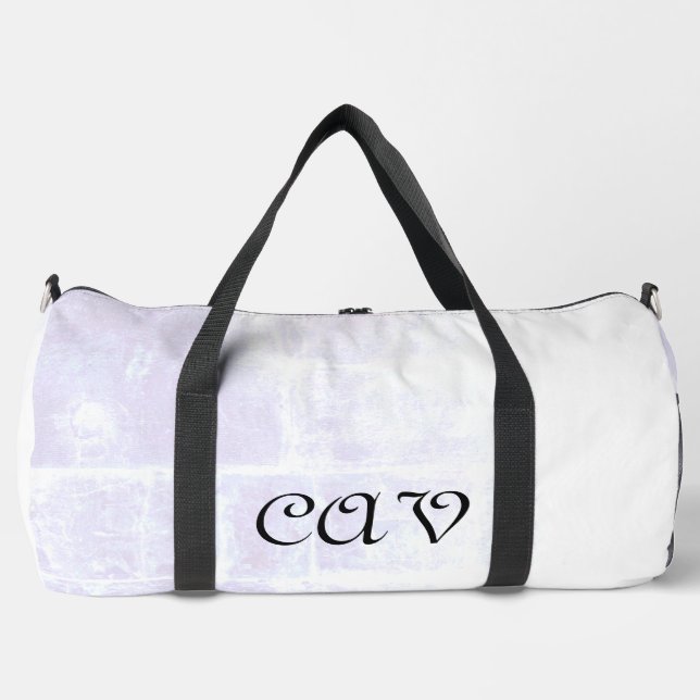 Cornflower Blue  Duffle Bag (Front)