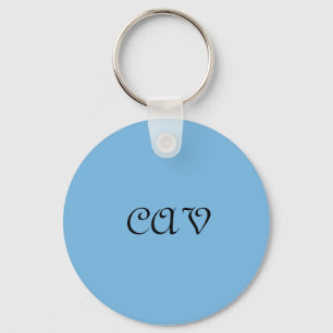 Cornflower Blue Key Ring