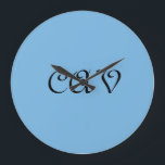 Cornflower Blue  Large Clock<br><div class="desc">This beautiful cornflower blue speaker will keep your speaker charged and blue.  It can also be personalised to make it your own unique speaker.</div>