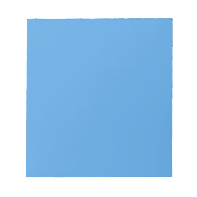 Cornflower Blue Notepad (Front)