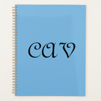Cornflower Blue Planner
