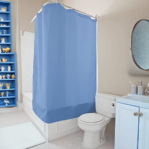 Cornflower Blue Shower Curtain