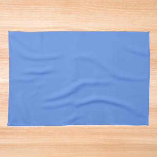Cornflower Blue Solid Colour Tea Towel