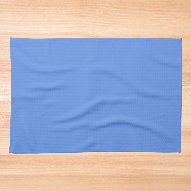 Cornflower Blue Solid Colour Tea Towel (Creator Uploaded)